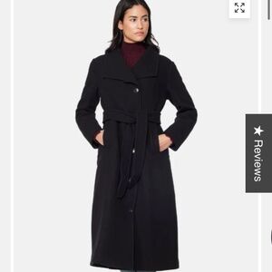 Norwegian wool city parka coat size M